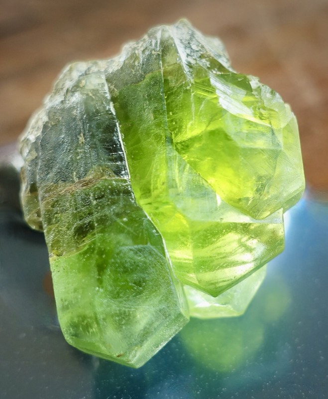 Peridoto: foto de un ejemplar